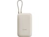 Xiaomi 10000mAh PowerBank (Integrated Cable) Tan