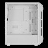 Gamdias Aura GC1 Elite WH ARGB Tempered Glass White