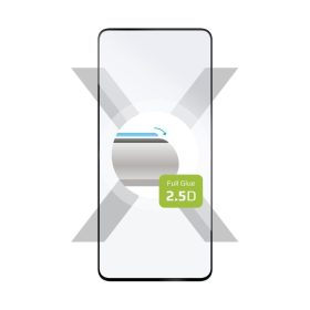   FIXED teljes képernyőt védő 2,5D edzett üveg HMD Pulse/Pro/Pulse+, fekete