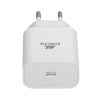 RivaCase RivaPower PS4101 WD4 EU Wall Charger 20W PD 3.0/ 1 USB-C with USB-C/USB-C Cable White