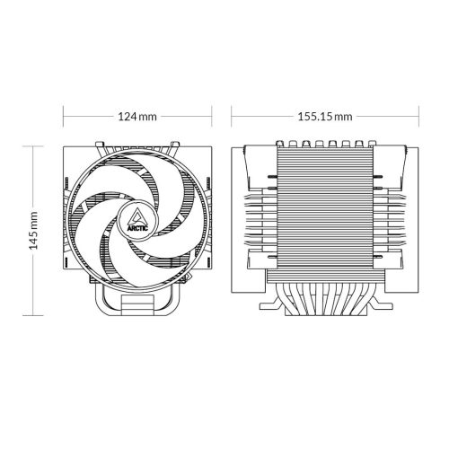 Arctic Freezer 4U-M (Ampere)
