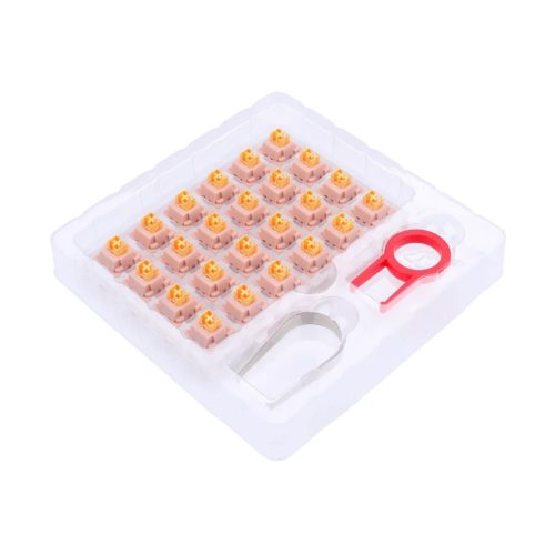 Redragon A113 Bullet-QL Peach - Soft Linear Red Mechanical Switch (24db)