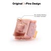 Redragon A113 Bullet-QL Peach - Soft Linear Red Mechanical Switch (24db)