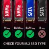 AXAGON EEM2-GAM USB-C 10Gbps M.2 NVMe & SATA SSD Game M.2 Box