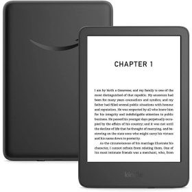   Amazon Kindle (2024) 6" E-book olvasó 16GB Black (Reklám mentes)