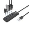 ACT AC6320 4-portos USB3.2 HUB Black
