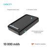 FIXED MagZen 10 Pro Qi2 standard 10000mAh PowerBank fekete