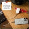 FIXED Slim USB-C úti töltő GaN PD 30W-os fehér