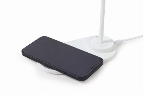 Gembird TA-WPC10-LED-01-MX Desk Lamp with Wireless Charger 10W White