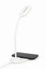 Gembird TA-WPC10-LED-01-MX Desk Lamp with Wireless Charger 10W White
