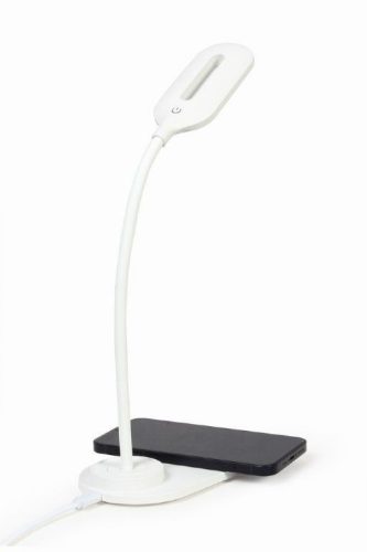 Gembird TA-WPC10-LED-01-MX Desk Lamp with Wireless Charger 10W White