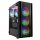 Gamdias Aura GC2 Elite ARGB Tempered Glass Black