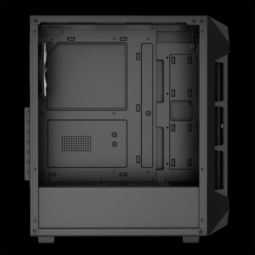 Gamdias Aura GC1 Elite ARGB Tempered Glass Black