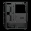 Gamdias Aura GC1 Elite ARGB Tempered Glass Black