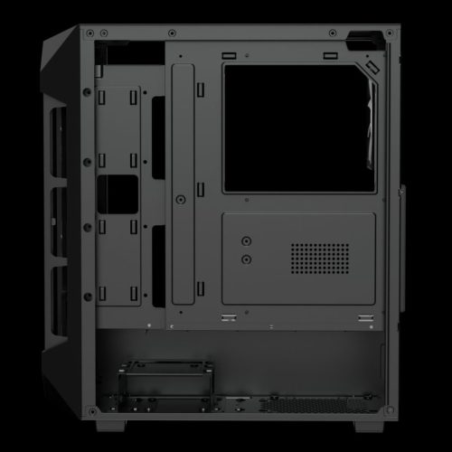 Gamdias Aura GC1 Elite ARGB Tempered Glass Black