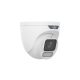 Uniview Easystar Colorhunter 8MP OwlView Wise-ISP turret dómkamera, 2.8mm fix objektívvel, mikrofonnal