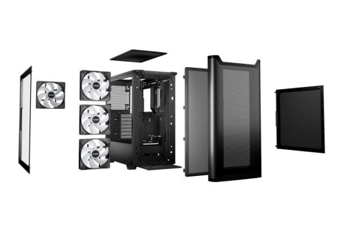 Be quiet! Pure Base 501 LX Tempered Glass Black
