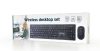 Gembird KBS-WCH-04 Keyboard Combo Black US