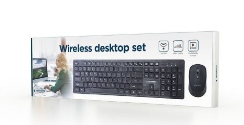 Gembird KBS-WCH-04 Keyboard Combo Black US