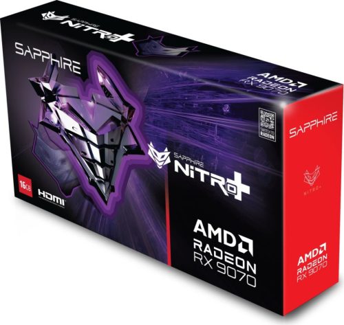 Sapphire Radeon RX9070 16GB GDDR6 Nitro+ Gaming OC