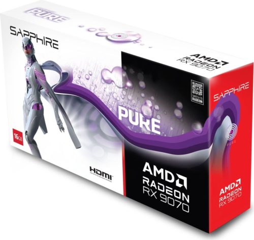 Sapphire Radeon RX9070 16GB GDDR6 Pure Gaming OC