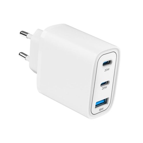 Mobile Origin GaN 40W Wall Charger MO13, 1 USB-A + 2 USB-C