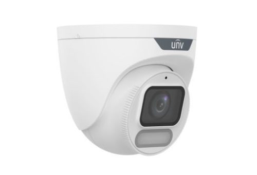 Uniview Easystar Colorhunter 2MP OwlView Wise-ISP turret dómkamera, 4mm fix objektívvel, mikrofonnal