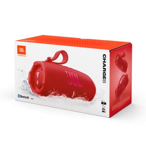 JBL Charge 6 Bluetooth Speaker Red