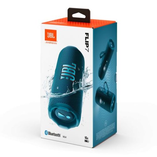 JBL Flip 7 Portable Waterproof Bluetooth Speaker Blue