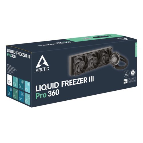 Arctic Liquid Freezer III Pro 360 Black