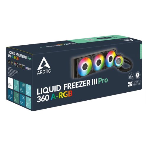 Arctic Liquid Freezer III Pro 360 A-RGB Black