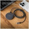 FIXED Wireless töltő Magsafe támogatással, szürke