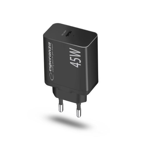 Esperanza EZC108K Quick Power Charger 45W USB-C Black
