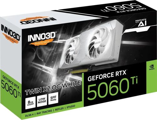 Inno3D GeForce RTX5060 Ti 8GB GDDR7 Twin X2 OC White