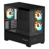 Gigabyte C201 Panoramic Tempered Glass Black