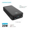 FIXED Zen2 20, 20 000 mAh PowerBank, fekete