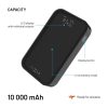 FIXED Zen 10 Pro 10 000 mAh Powerbank, fekete