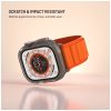 FIXED tok védő üveggel Apple Watch Ultra 49mm/Ultra 2 49mm, átlátszó