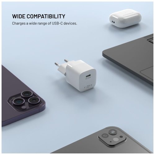 FIXED Mini USB-C GaN Charger 30W White