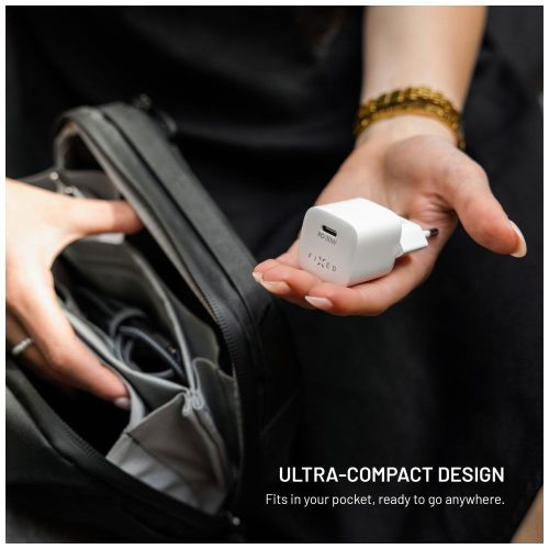 FIXED Mini USB-C GaN Charger 30W White