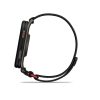 Garmin Venu X1 Black with Slate Titanium Caseback and Black ComfortFit Nylon Band