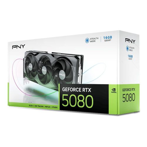 PNY GeForce RTX5080 16GB GDDR7 Triple Fan