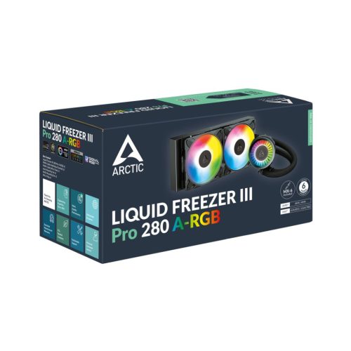 Arctic Liquid Freezer III Pro 280 A-RGB Black
