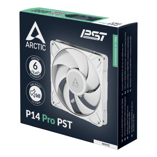 Arctic P14 Pro PST White