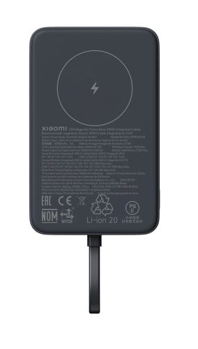 Xiaomi 10000mAh PowerBank (Integrated Cable) Gray