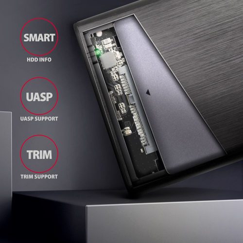 AXAGON EE25-XA6C 2,5" USB3.0 HDD SATA Aline Box Black