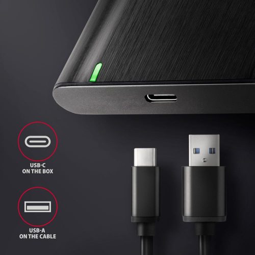 AXAGON EE25-XA6C 2,5" USB3.0 HDD SATA Aline Box Black