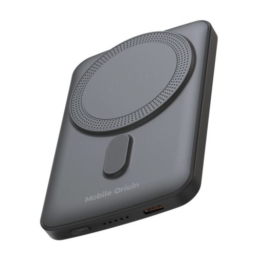 Mobile Origin Wireless Magnetic PowerBank 5000mAh Black