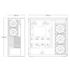Arctic Xtender Tempered Glass Black