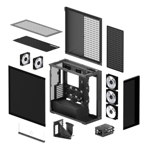 Arctic Xtender VG Tempered Glass Mirror Black